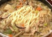 我が家の定番！豚汁うどん