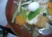 厚揚げの湯葉きのこあん