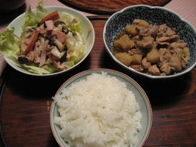 鶏じゃがの簡単煮物