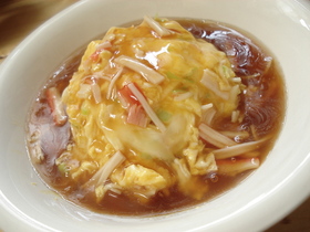 旦那も納得!つゆだく天津飯