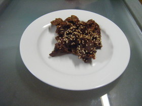 鉄分抜群！レバーのケチャップ風味揚げ