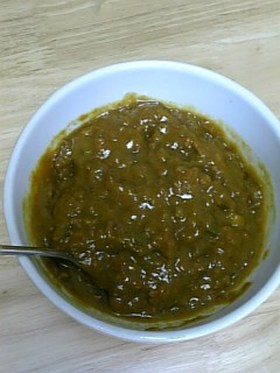 かぼちゃと挽き肉のカレー