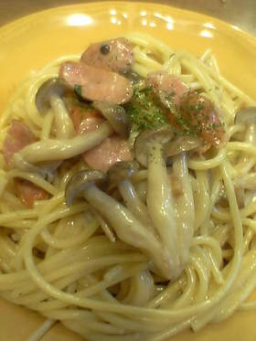 アンチョビと生クリームのパスタ☆