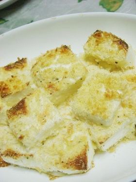 簡単♪はんぺんのパン粉焼き