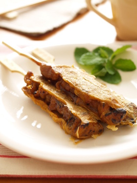 焼き鳥でインド風ピカタ