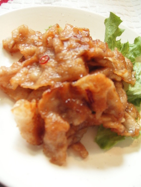白いご飯に合う！豚肉のとろ～ん焼き。
