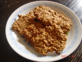 美味しく便秘解消おやつ♪さくさくクッキー