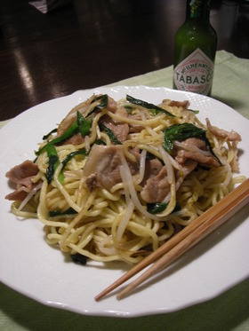 ハラペーニョで！塩焼きそば