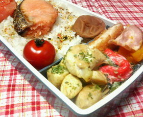 お弁当に☆ささみのカレマヨソテー♪♪