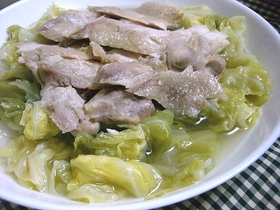 簡単！美味しい！しっとり蒸し鶏