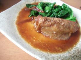 ほったらかし☆　鶏肉の生姜煮