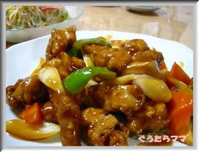 大人気！さっぱり酢鶏