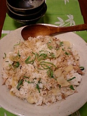 母の味～干物の混ぜご飯