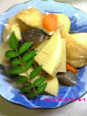 おふくろの味 筍の煮物