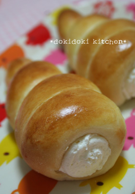 HBで♡チーズクリームのコルネ