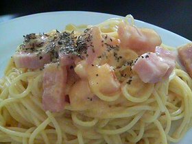 伝説のレシピ カルボナーラ