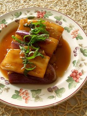 なすの甘酢炒め煮