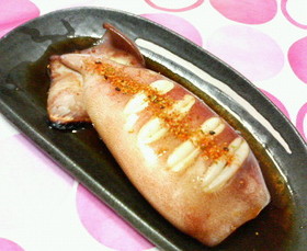 お祭り屋台のイカ焼き風☆＜コ：彡
