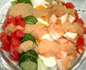 新玉葱ドレッシング醤油味