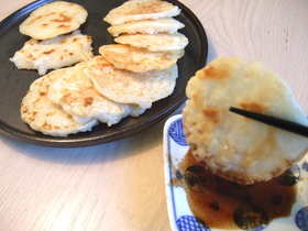残りご飯で超簡単！もっちり☆たらし焼き☆