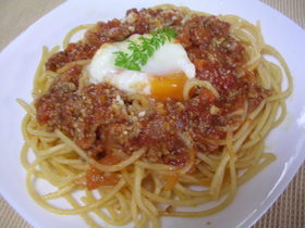 夫お気に入り♪洋食屋さんのミートスパ