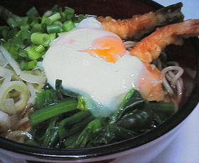 かけ蕎麦 ★温玉のせ♪