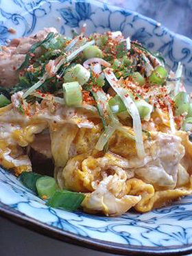 豆腐と水菜の簡単チャンプルー