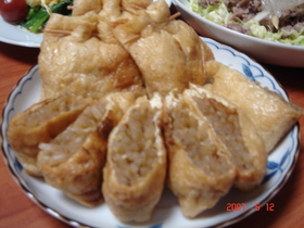 もやしだけ☆焼き巾着！！