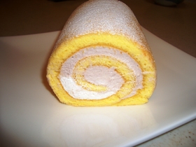 しっとりふわふわロールケーキ生地