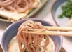 豆乳ざる蕎麦