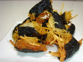 じゃが芋磯辺揚／ハッシュドポテト風