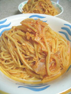 ナポリタン＆カルボナーラスパゲティー