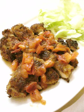 揚げない♪ミラノ風チキンカツレツ！