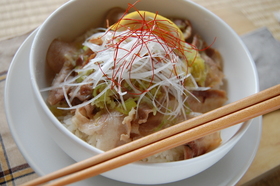 セブンイレブンの豚丼！！