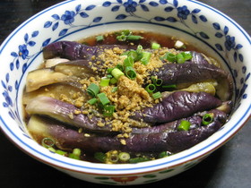 なすの中華風おひたし
