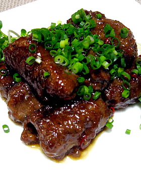 ごはんによくあう！大根の牛肉巻き