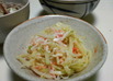 セロリのしゃきしゃきナムル