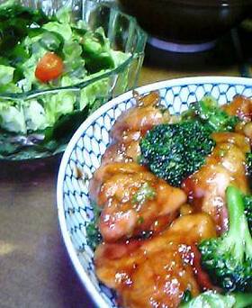 ◆めっちゃ簡単☆鶏照り焼き風◆