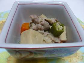 高野豆腐の含め煮