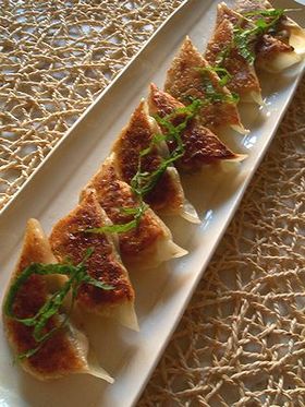 お肉無しでも美味しい！　ベジタリアン餃子