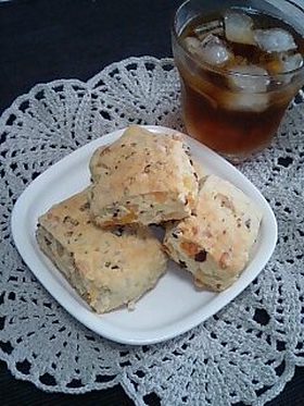 ドライソーセージのスコーン