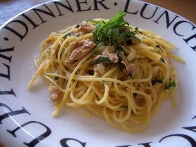 簡単!ツナと大葉の和風パスタ☆