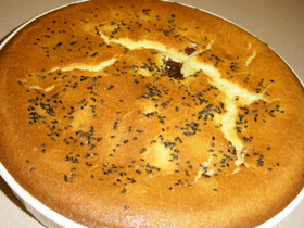 アメリカ産まれ？もち粉のケーキ