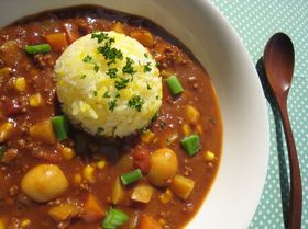 ミネストローネに恋したキーマカレー