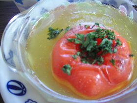 まんまるトマトスープ