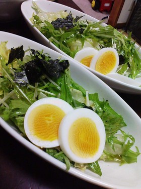 レタスと水菜がたっぷり食べれるチョレギ？