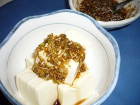 中華風タレの冷奴