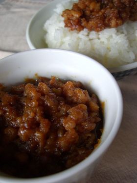 鶏ひき肉で簡単肉味噌