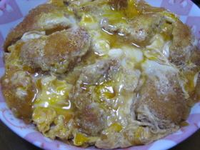 うちのおすすめかつ丼♪とろとろ卵が絶品！