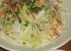 アーモンドのたれで☆サラダうどん